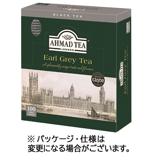 AHMAD TEA アールグレイ 1箱(100バッグ)