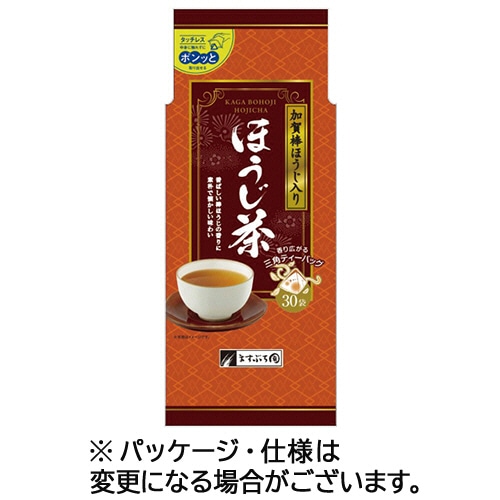 ますぶち園 加賀棒ほうじ茶入りほうじ茶ティーバッグ 1パック(30バッグ)