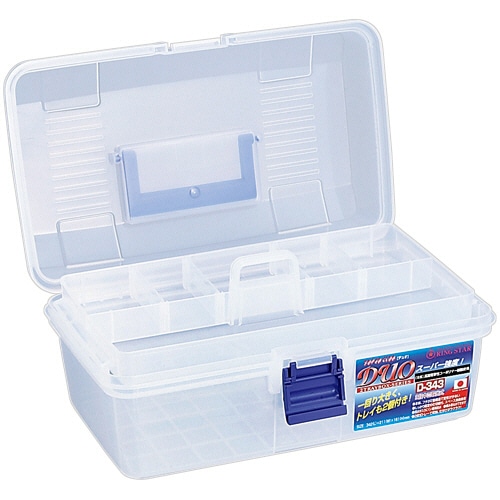 リングスター 工具箱 スーパークラブデュオ 取り外し式 D-343 1個