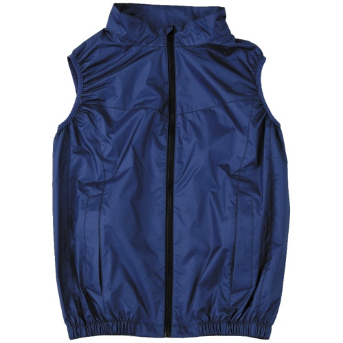 YAMAZEN 空調ウェア KAZEfit ベスト ネイビー Lサイズ KF1SV-L NV 1着