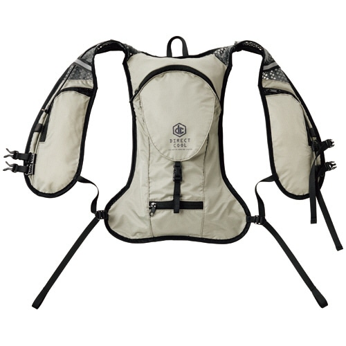 YAMAZEN 水冷式ウェア DIRECT COOL グレー DC-B01(G) 1着