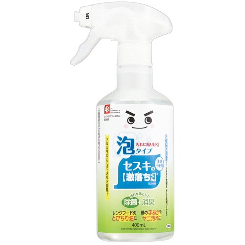 レック 激落ちくん セスキ密着泡スプレー 本体 400ml 1本