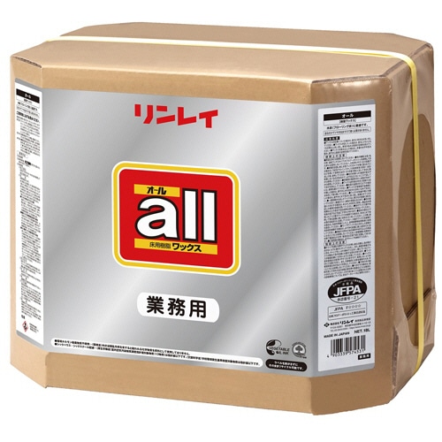 リンレイ 床用樹脂ワックスオール 業務用 18L 1箱