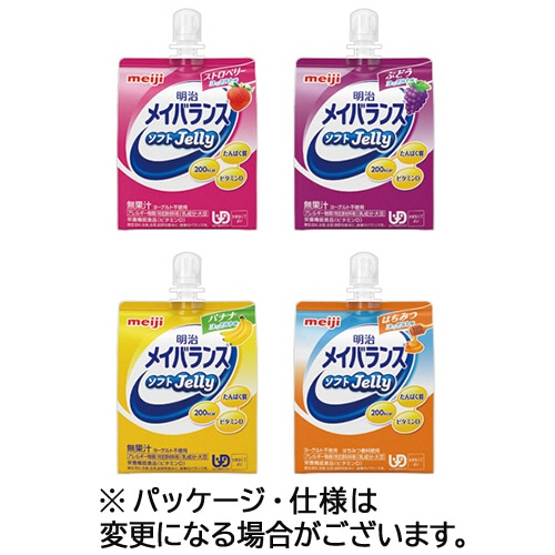 明治 メイバランスソフトJelly(ゼリー) バラエティBOX A(4種類×6個) 各125ml 1ケース(24個)
