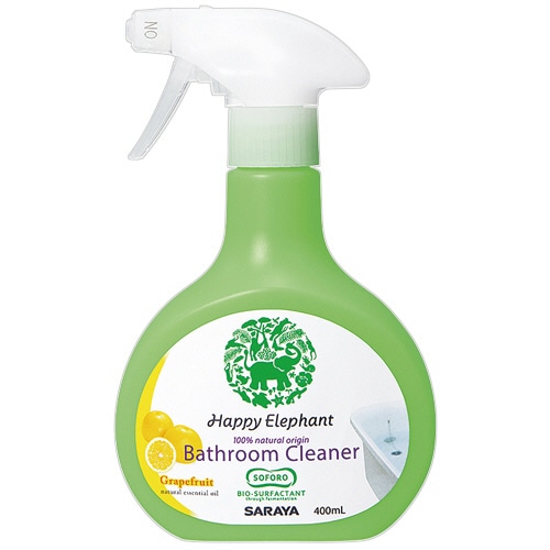 サラヤ ハッピーエレファント バスクリーナー 本体 400ml 1本
