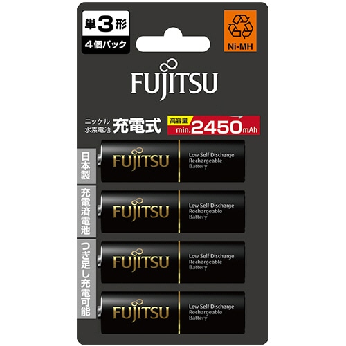 FDK 富士通 ニッケル水素電池 高容量タイプ 単3形 HR-3UTHC(4B) 1パック(4本)