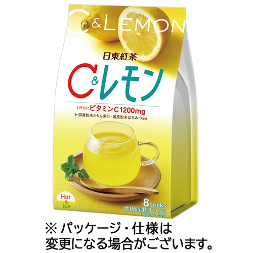 三井農林 日東紅茶 C&レモン スティック 1パック(8本)