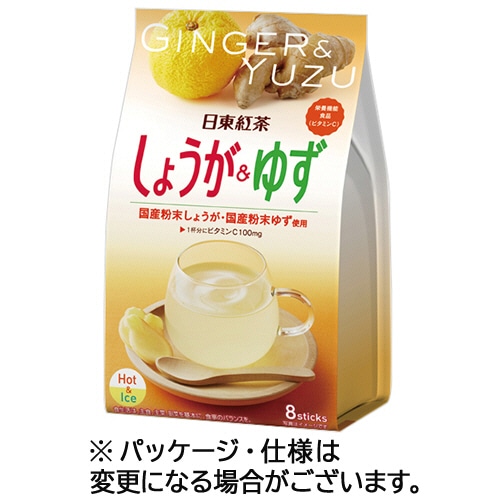 三井農林 日東紅茶 しょうが&ゆず スティック 1パック(8本)