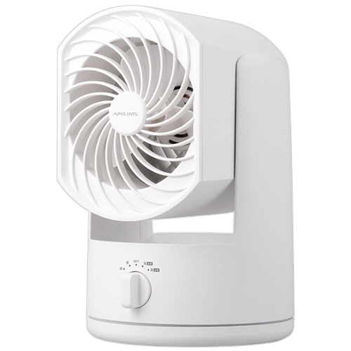 アピックス フォールディングサーキュレーター ホワイト AFC-250-WH 1台