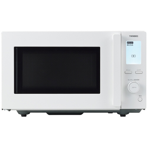 ツインバード センサー付フラット電子レンジ 18L DR-F281W 1台