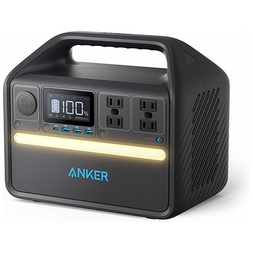 アンカージャパン ポータブル電源 ANKER 535 Portable Power Station 512Wh ブラック A1751512 1台