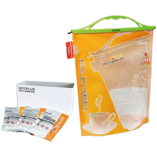 山本商事 HOT PLUS マルチウォームバッグ 発熱剤付セット (3回分) HOTPLUS MWBAG 1個