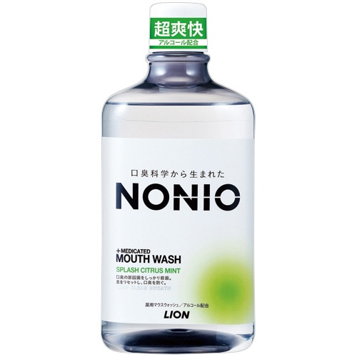 ライオン NONIO マウスウォッシュ スプラッシュシトラスミント 本体 1000mL 1本