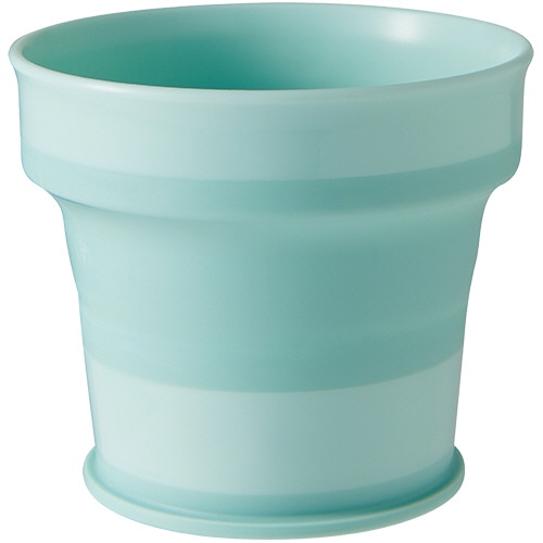 伊勢藤 おりたたみ うがいコップ UGAI cup 120mL ミントグリーン I-602-MG 1個
