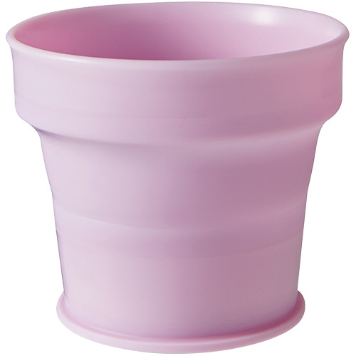 伊勢藤 おりたたみ うがいコップ UGAI cup 120mL ピンクベリー I-602-PB 1個
