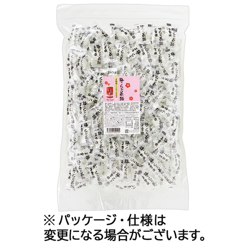 クリート　梅こんぶ茶飴　８００ｇ　１パック