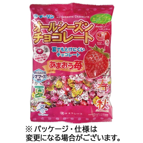 チーリン製菓 オールシーズン チョコレート あまおう苺 300g 1パック