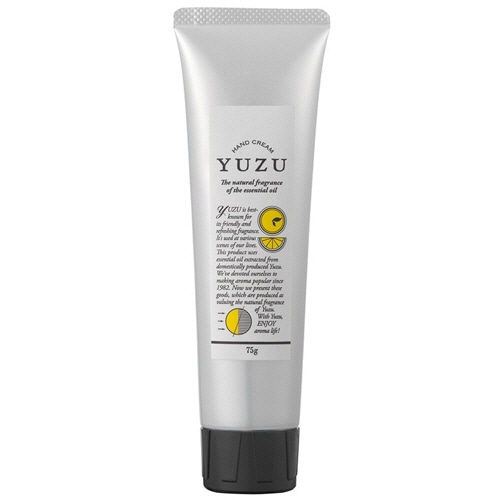 デイリーアロマジャパン 国産柑橘ハンドクリーム 高知県産YUZU 75g 1本