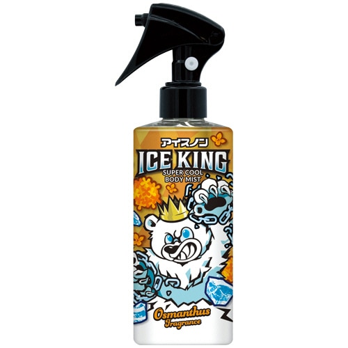 白元アース アイスノン ICE KING 極冷えボディミスト 金木犀 本体 150mL 1本