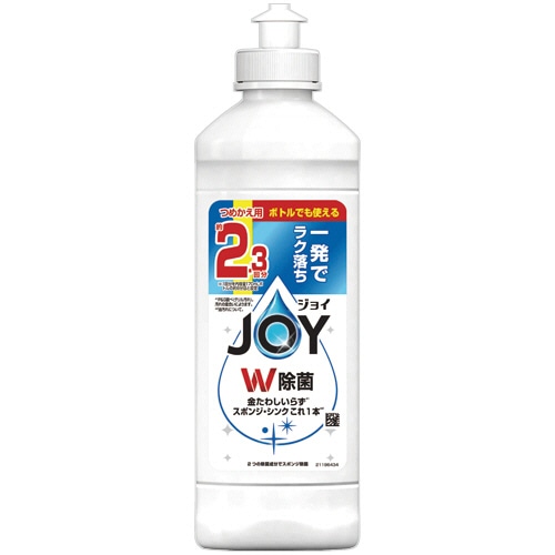 P&G ジョイ W除菌 コンパクト キャップ付 つめかえ用 300mL 1本