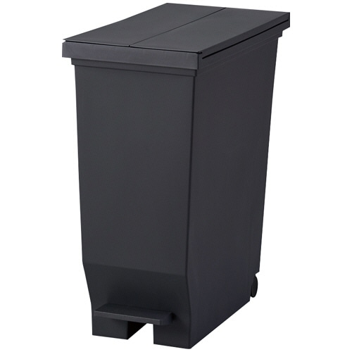 アスベル エバン 両開きペダルペール 30L ブラック A630309 1台