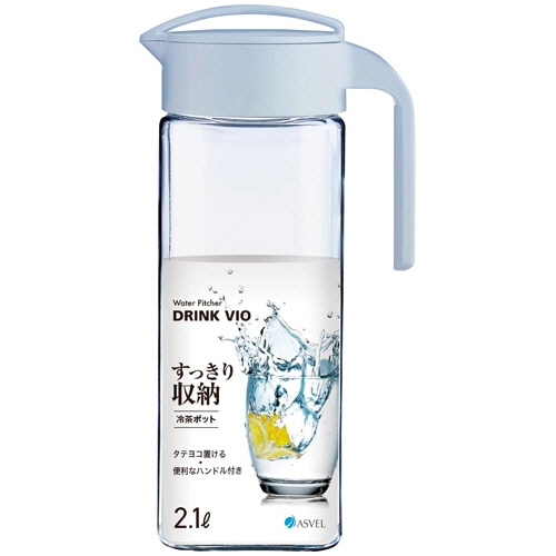 アスベル ドリンク・ビオ D-211 2.1L ブルー A804175 1個