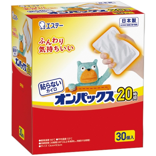 エステー 貼らないカイロ オンパックス 1箱(30個)