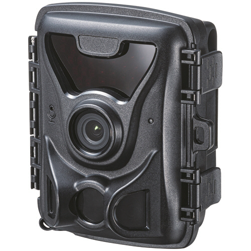 サンワサプライ　連続録画機能付きトレイルカメラ　２００万画素　ＣＭＳ－ＳＣ０７ＢＫ　１台