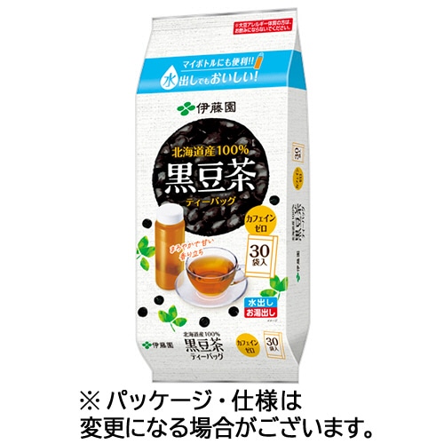 伊藤園 北海道産100%黒豆茶ティーバッグ 1袋(30バッグ)