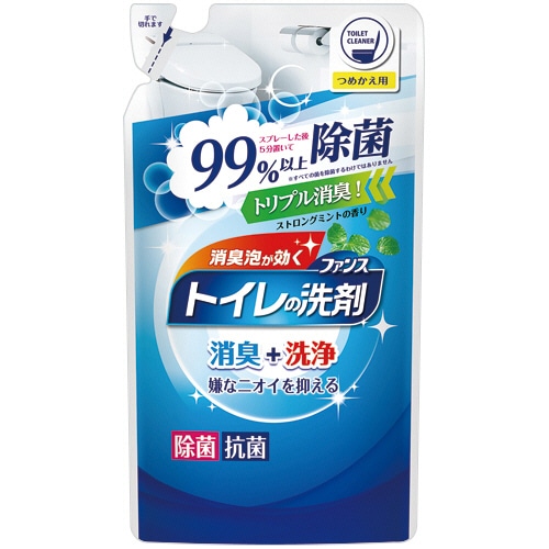 第一石鹸　ファンス　トイレの洗剤　除菌・消臭　詰替用　３３０ｍＬ　１個