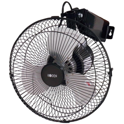 広電　２５ｃｍアルミ羽根壁掛工業扇　ブラック　ＣＦＦ２５３ＷＭＡ　１台