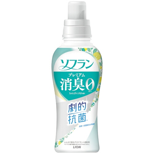 ライオン ソフラン プレミアム消臭 フレッシュグリーンアロマの香り 本体 510mL 1本