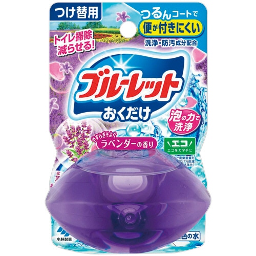 小林製薬　液体ブルーレットおくだけ　ラベンダーの香り　つけ替用　７０ｍＬ　１個