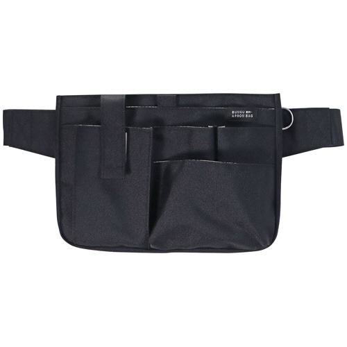 クツワ 文具エプロンバッグ ブラック BE021BK 1個