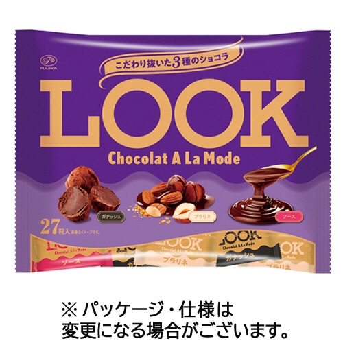 不二家 ルック (ショコラ・ア・ラ・モード) ファミリーパック 27粒 1パック