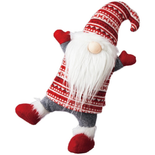 函館クリスマスファクトリー ノルディック片足サンタ レッド 1個