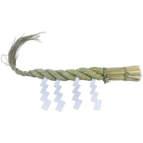 山一商店　シメナワ　２尺（袋入・白タレ・紐付）　Ｋ－４２２１６　１個