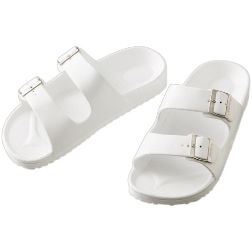 ヒカリ技研工業　エバロン　ツーバンドサンダル　婦人用　ホワイト　Ｌ　ＳＡ１０－Ｌ－ＷＨ－Ｌ　１足