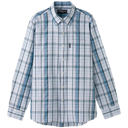 ケアファッション サッカーワンタッチテープシャツ サックス M 820812-11 1着