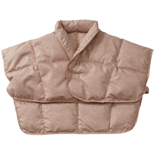 大津コーポレーション 洗える羽毛肩当 ベージュ KA67306-3 1着