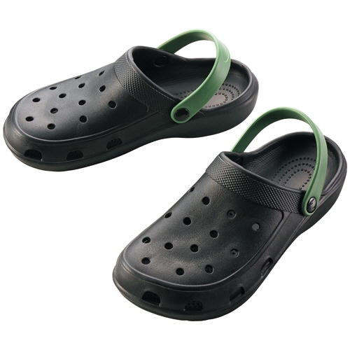 オカザキ EVAサンダル メンズ BK×KHA 1足