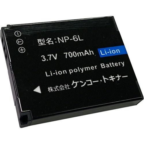 ケンコー・トキナー デジタルカメラKC-03TY用バッテリー NP-6L 144049 1個
