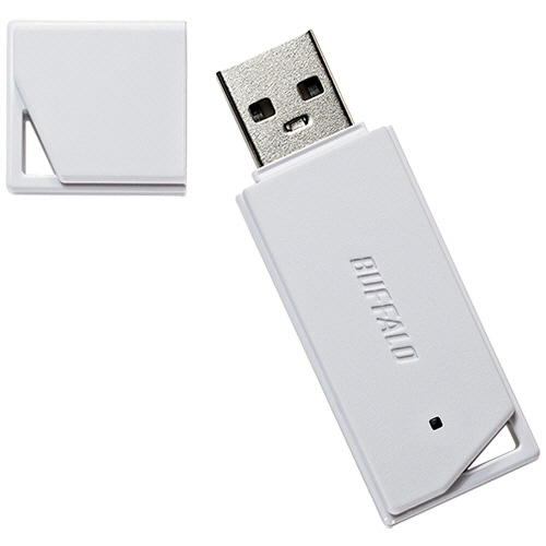 バッファロー USB2.0 どっちもUSBメモリー 16GB ホワイト RUF2-KR16GA-WH 1個