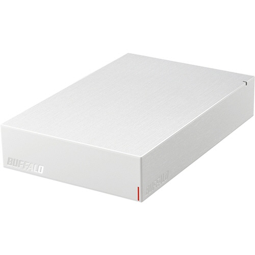 バッファロー ドライブステーション USB3.2(Gen1)対応外付けHDD 1TB ホワイト HD-LE1U3-WB 1台