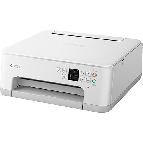 キヤノン PIXUS TS7530 インクジェット複合機 A4 ホワイト 5071C021 1台