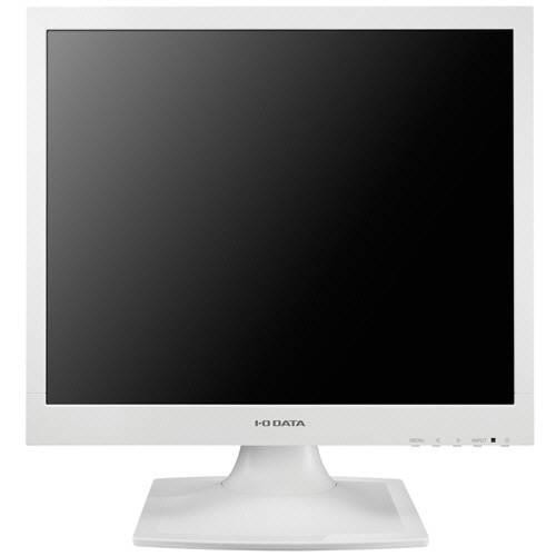 アイオーデータ フリッカーレス設計採用 17型スクエア液晶ディスプレイ ホワイト 5年保証 LCD-AD173SESW-A 1台