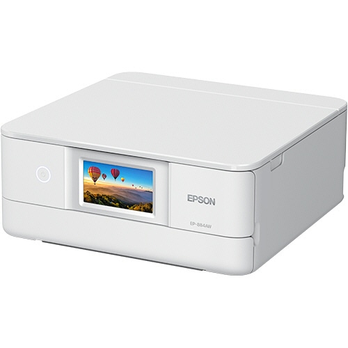 エプソン Colorio カラーインクジェット複合機 A4 ホワイト EP-884AW 1台