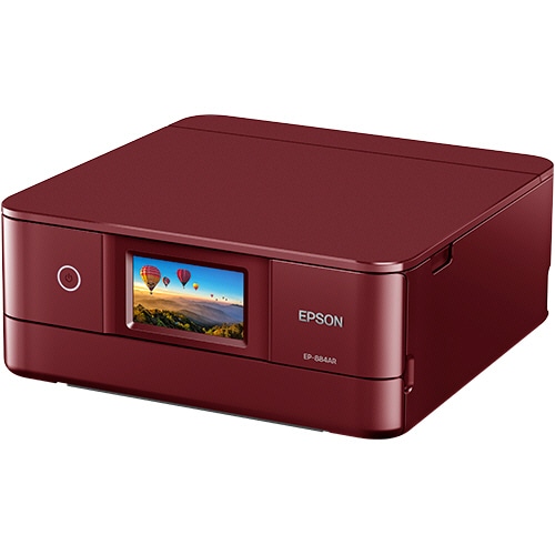 エプソン Colorio カラーインクジェット複合機 A4 レッド EP-884AR 1台
