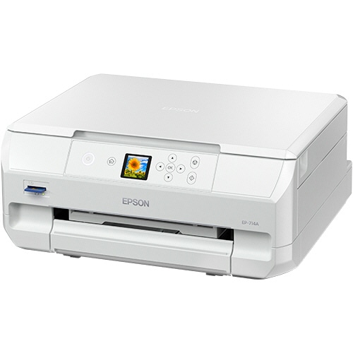 エプソン Colorio カラーインクジェット複合機 A4 EP-714A 1台