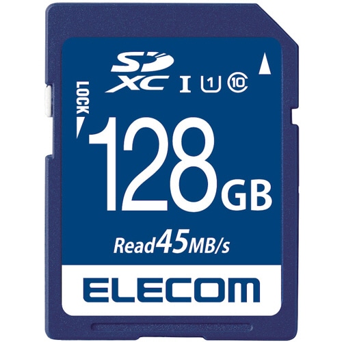 エレコム データ復旧SDXCカード(UHS-I U1) 128GB MF-FS128GU11R 1枚